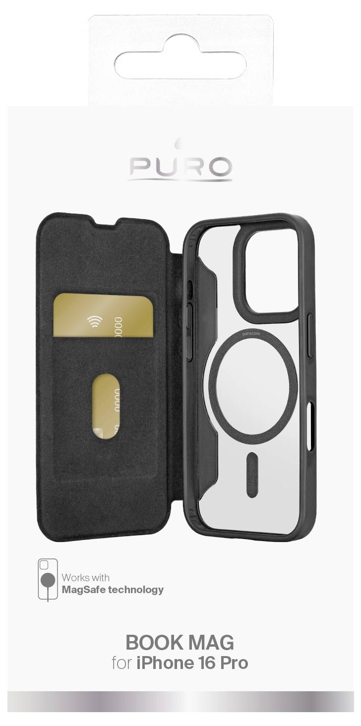 „PURO Book Mag for iPhone 16 Pro
