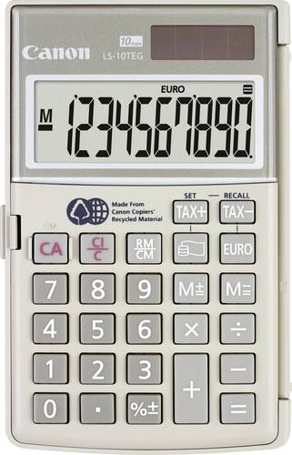 Canon Taschenrechner LS-10 TEG Taschenrechner Grau