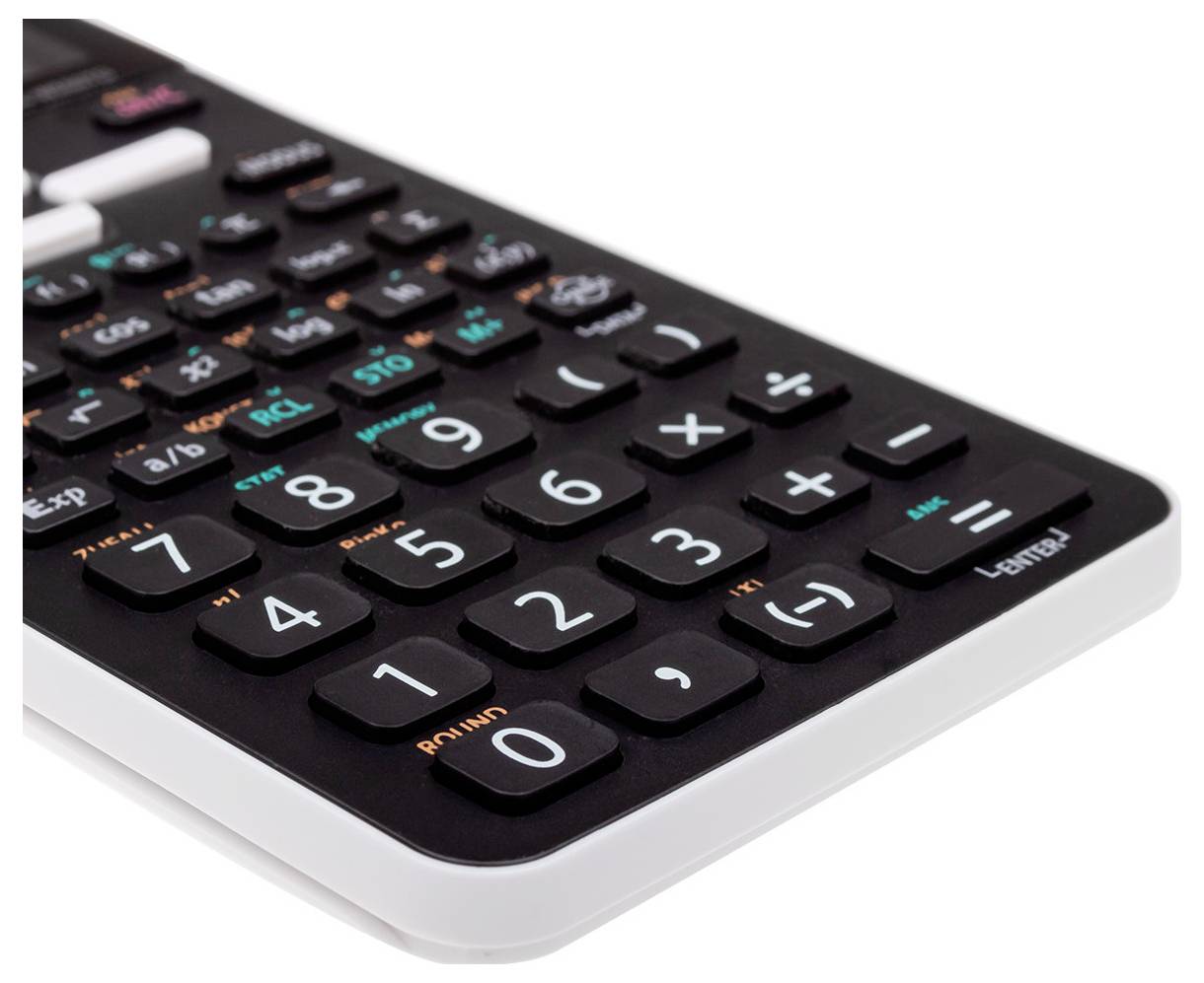 Sharp Schulrechner EL-W 550 TG Schulrechner Schwarz (B x H x T) 80 x 15 x 166mm