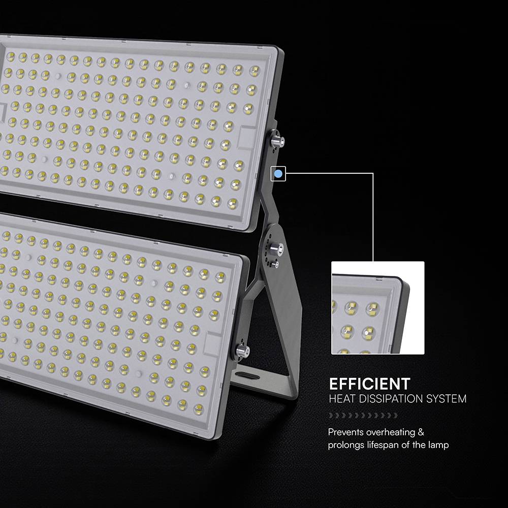 LED-Flutlicht mit zwei Paneelen, mit hervorgehobenem Text 