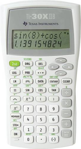 Texas Instruments Schulrechner TI-30 X II B Schulrechner Grau
