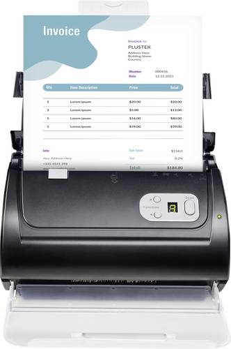 Plustek SmartOffice PS288 Plus Dokumentenscanner 216 x 5080 mm 600 x 1200 dpi 30 Seiten/min USB-B