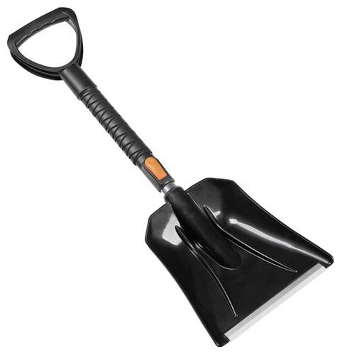 OSRAM SNOWbrush Aluminium Eiskratzer / Schneebesen ausziehbar (L x B x H) 0.264 x 0.135 x 1.066mm Schwarz, Orange