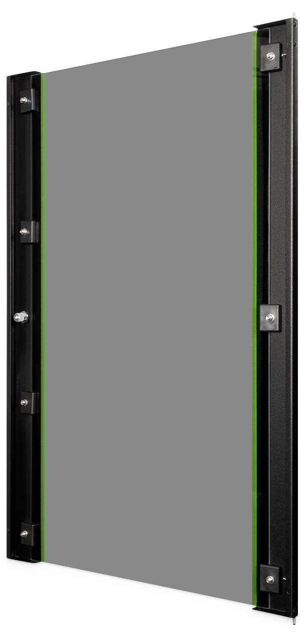 Digitus DN-19-D-20-U-SW 19 Zoll Netzwerkschrank-Sichttür 20 HE Schwarz