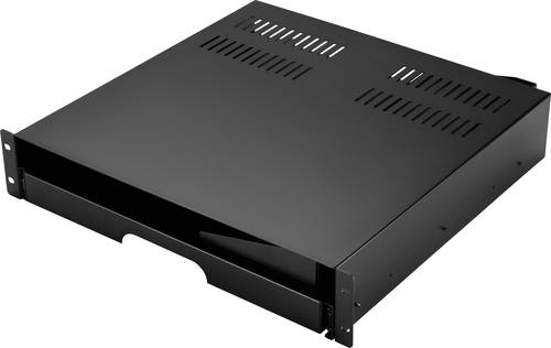 Renkforce RF-7112620 19 Zoll Netzwerkschrank-Schublade 2 HE Ausziehbar Geeignet für Schranktiefe: a