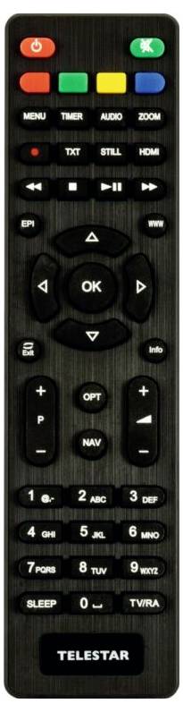 Telestar DVB-C & DVB-T2 Kombo-Receiver