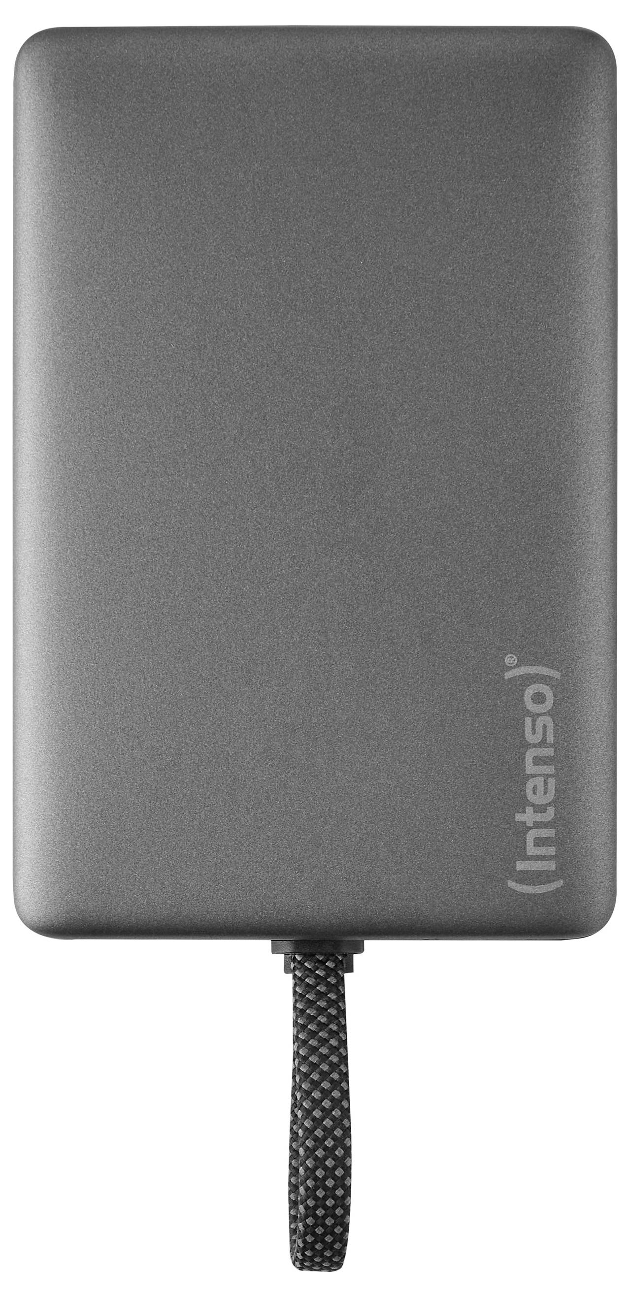 Intenso Power Bank MC10000 grey Powerbank 10000 mAh Li-Ion Grau