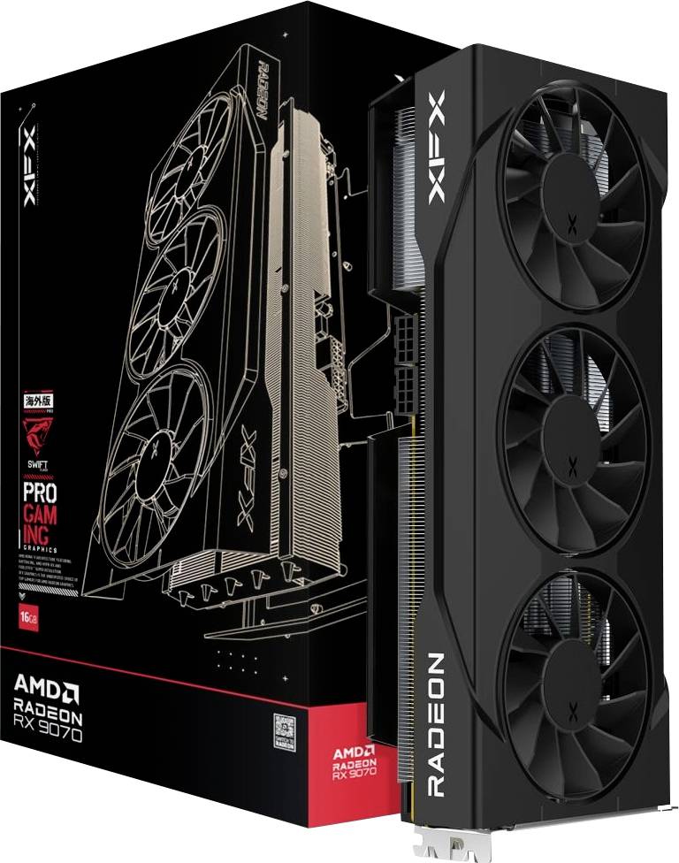XFX Grafikkarte RX 9070 Radeon RX 9070 16GB