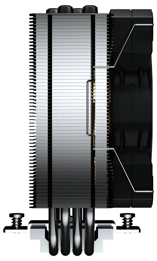 Cougar FORZA 50 ARGB CPU-Kühler mit Lüfter AMD® AM2, AMD® AM2+, AMD® AM3, AMD® AM3+, AMD® AM4, AMD® AM5, AMD® FM1, AMD® FM2