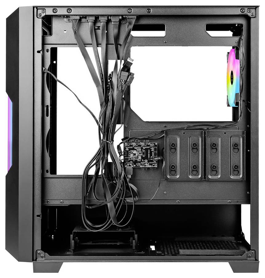 AZZA PC Gaming Gehäuse Midi ATX Guardian Midi-Tower Gaming-Gehäuse Schwarz