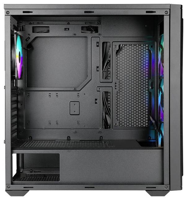 AZZA PC Gaming Gehäuse Midi Torrent 490, Midi-Tower Gaming-Gehäuse Schwarz