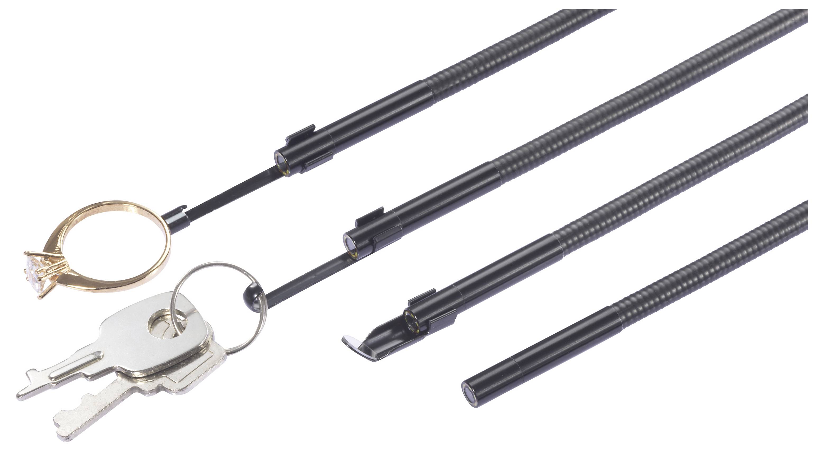 VOLTCRAFT BS-750 HD Endoskop Sonden-Ø: 5.5mm Sonden-Länge: 1m Akku 18650