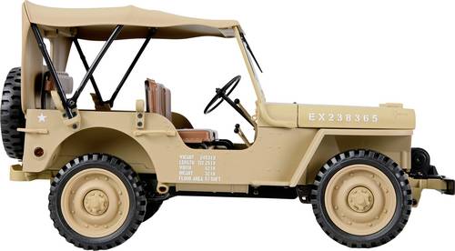 Amewi Jeep Willys MB Scale Crawler brushed 1:14 Auto RC électrique Crawler 4 roues motrices (4WD) prêt à fonctionner
