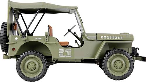 Amewi Jeep Willys MB Scale Crawler brushed 1:14 Auto RC électrique Crawler 4 roues motrices (4WD)