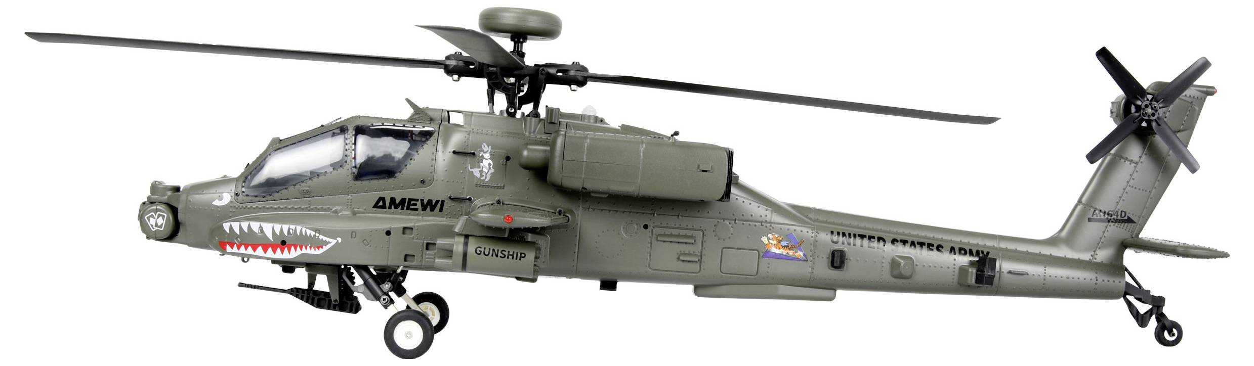 Amewi Apache AH-64D CP RC Einsteiger Hubschrauber RtF