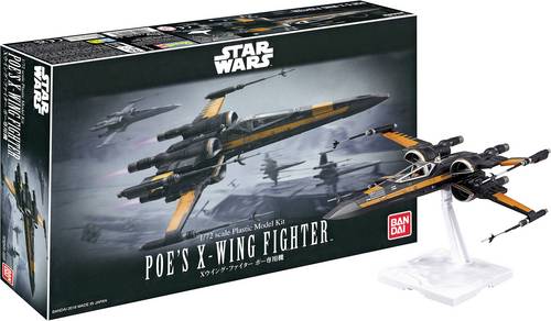 Revell 01216 Bandai Poe's X-Wing Fighter Bausatz 1:72-image