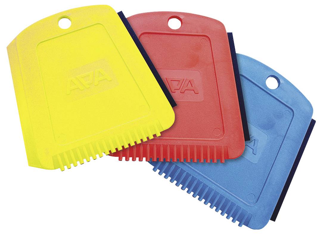 APA Kunststoff, Gummi Eiskratzer Gummi-Abstreiflippe (L x B x H) 5 x 120 x 120mm Pkw, SUV, Wohnmobile, Van farbig sortiert