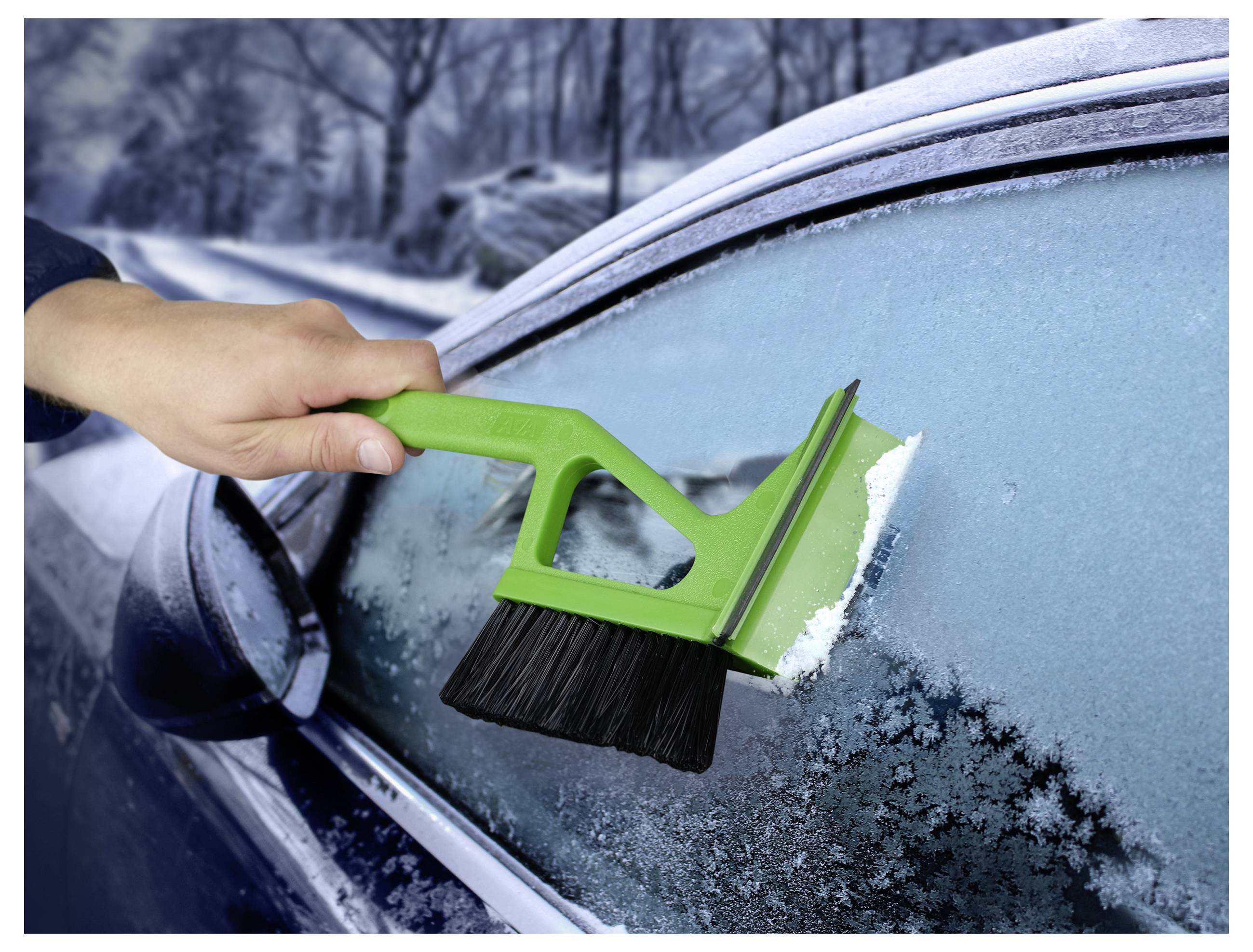 APA Kunststoff Eiskratzer / Schneebesen (L x B x H) 365 x 130 x 50mm Pkw, Van, SUV Sortiert (Farbauswahl nicht möglich)