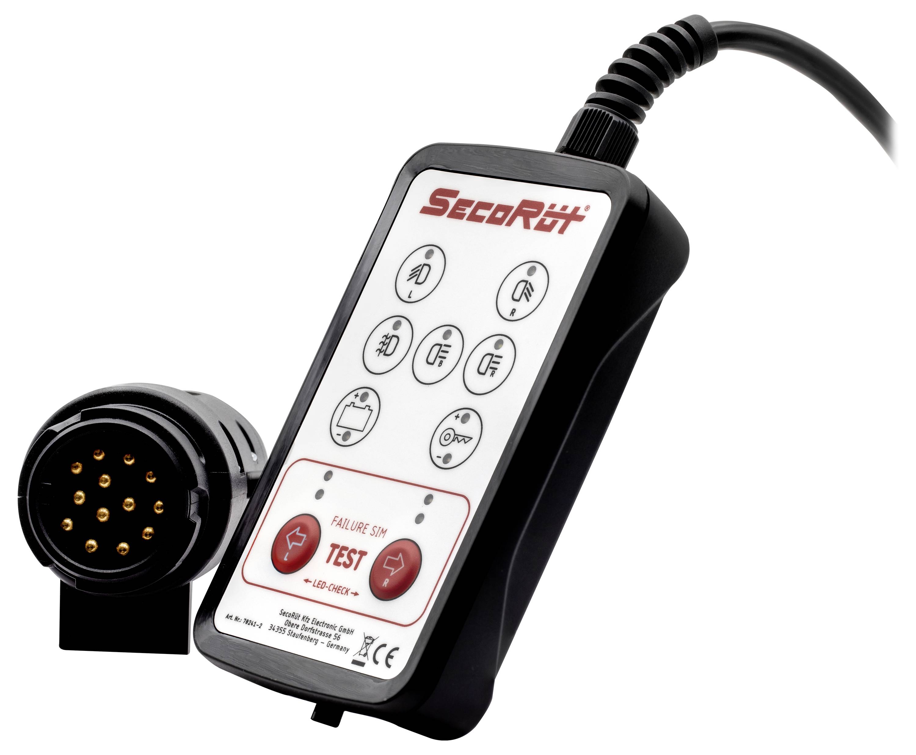 Ein Schlüsselbund mit einem zentralen Schlüssel, der fünf kreisförmige Bilder zeigt: Lagerschuppe, Vorhängeschloss, Innentür, moderner Griff und Garagentor.