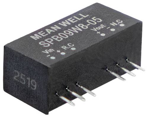 MEAN WELL SPB09W8-09 DC/DC-Wandler 9V 1.000A 9W Inhalt 1St.