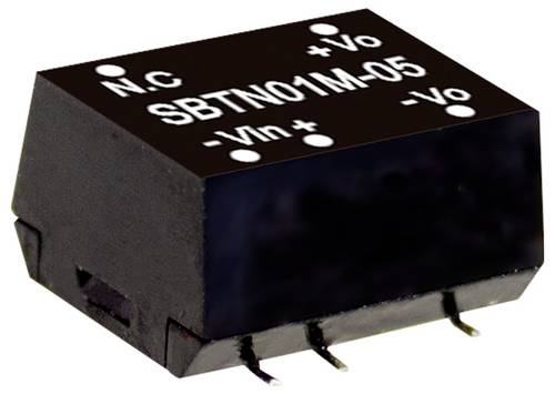 MEAN WELL SBTN01M-03 DC/DC-Wandler 12V 3.3V 0.300A 1W Inhalt 1St.