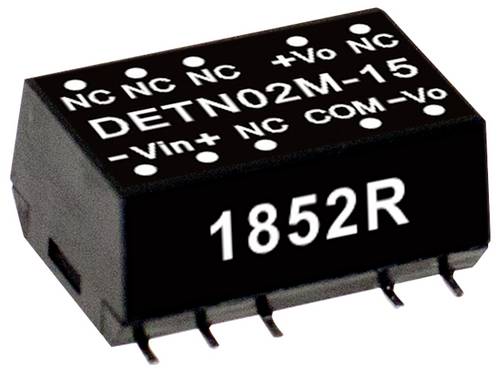 MEAN WELL DETN02N-05SC DC/DC-Wandler 24V -5V 0.200A 2W Inhalt