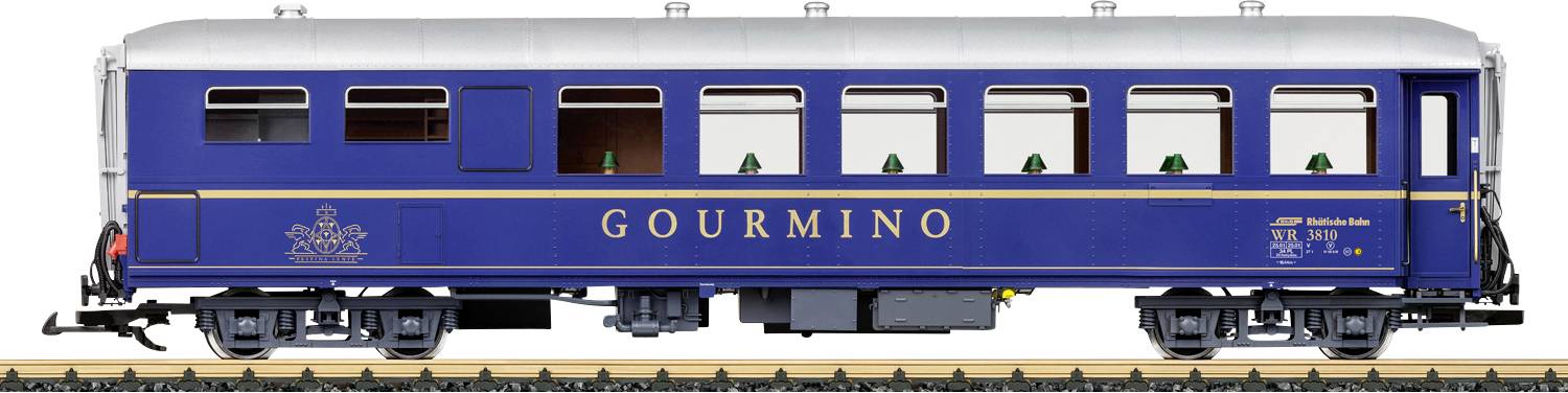 TRIX H0 L30522G Speisewg.Gourmino WR3810 RhB