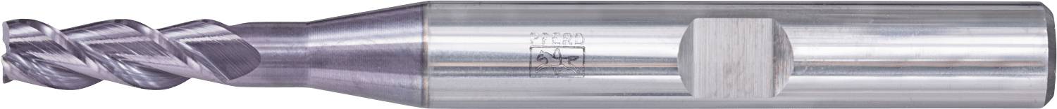 Ein Nahaufnahmebild eines Metallbohrers, der seine spiralförmigen Nuten und glänzende Oberfläche zeigt.