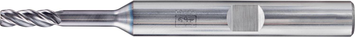 Ein Metallbohrer mit einer spiralförmigen Gestaltung an der Spitze, der zum Bohren und Schneiden verwendet wird.