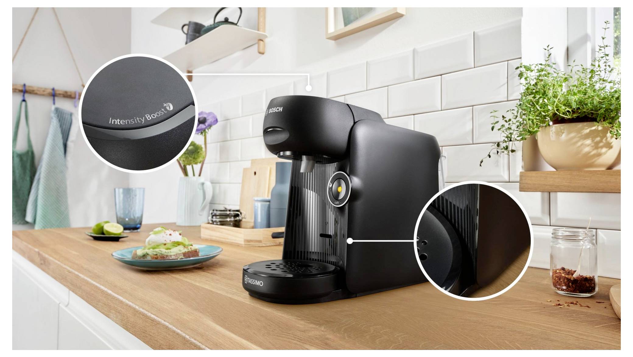Bosch Tassimo FINESSE TAS162E Kapselmaschine Schwarz