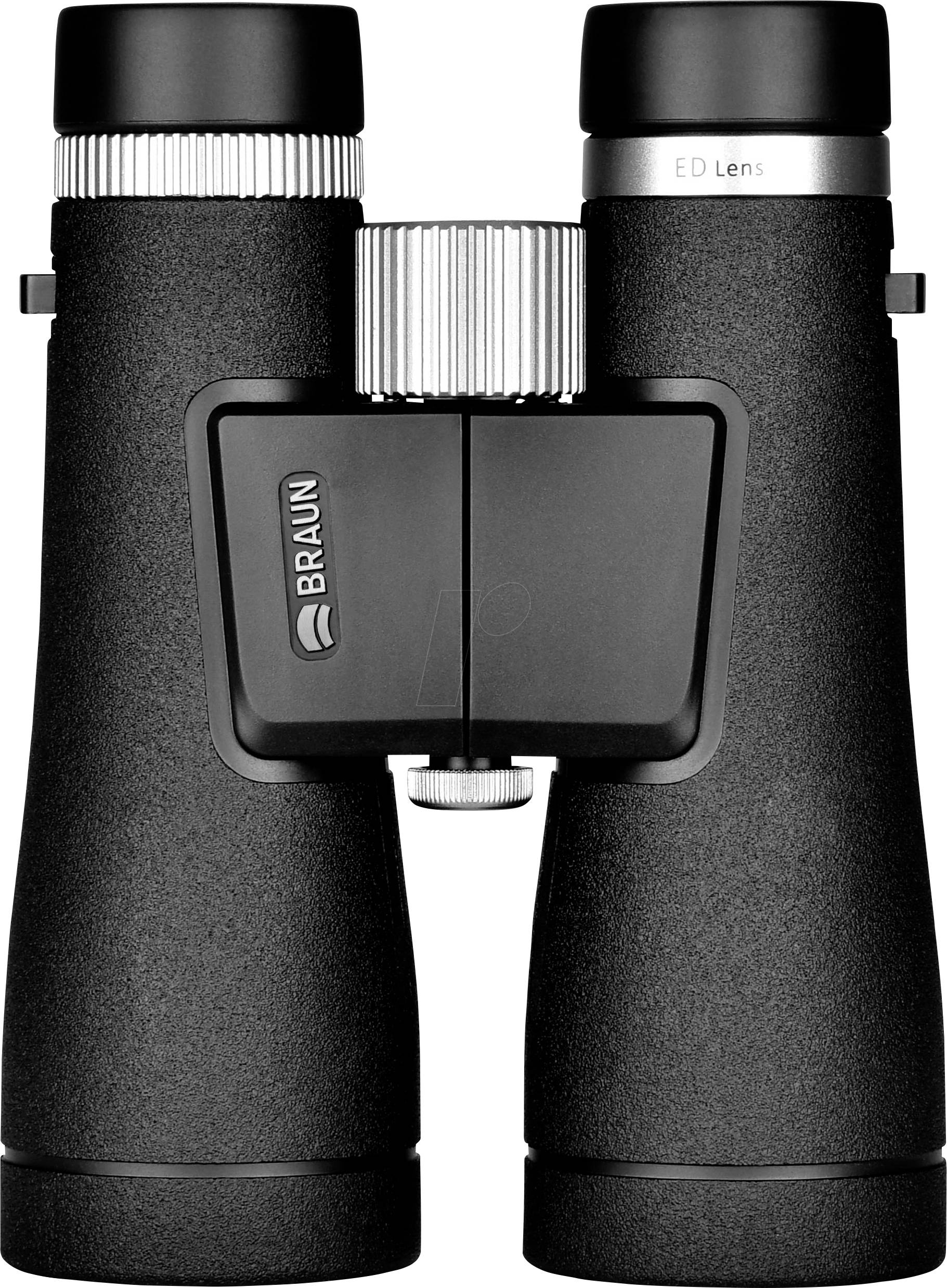 Braun Phototechnik Fernglas Binocular ED Line 12x50 12 x 50 mm Dachkant Schwarz 20022