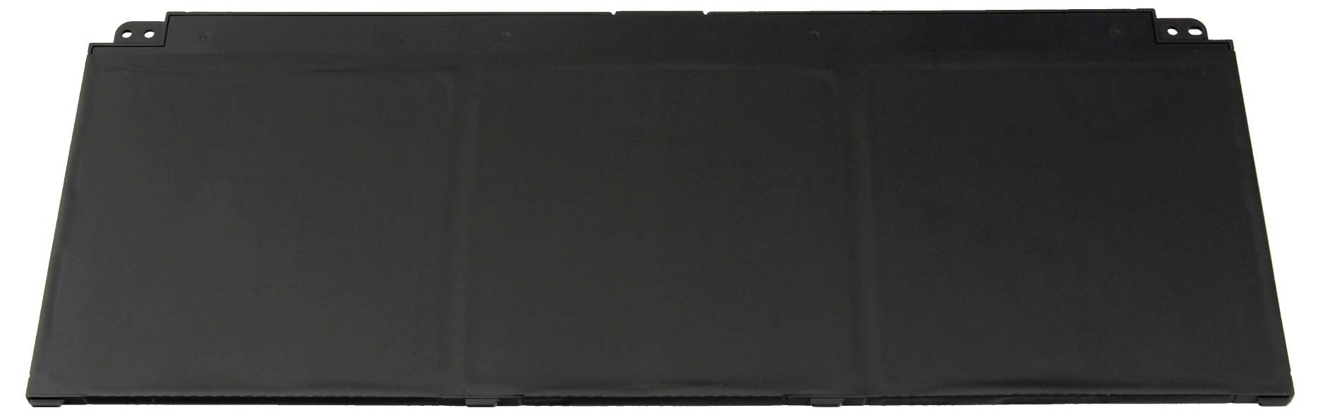 Eine schwarze, rechteckige Lithiumbatterie, die für elektronische Geräte entwickelt wurde.