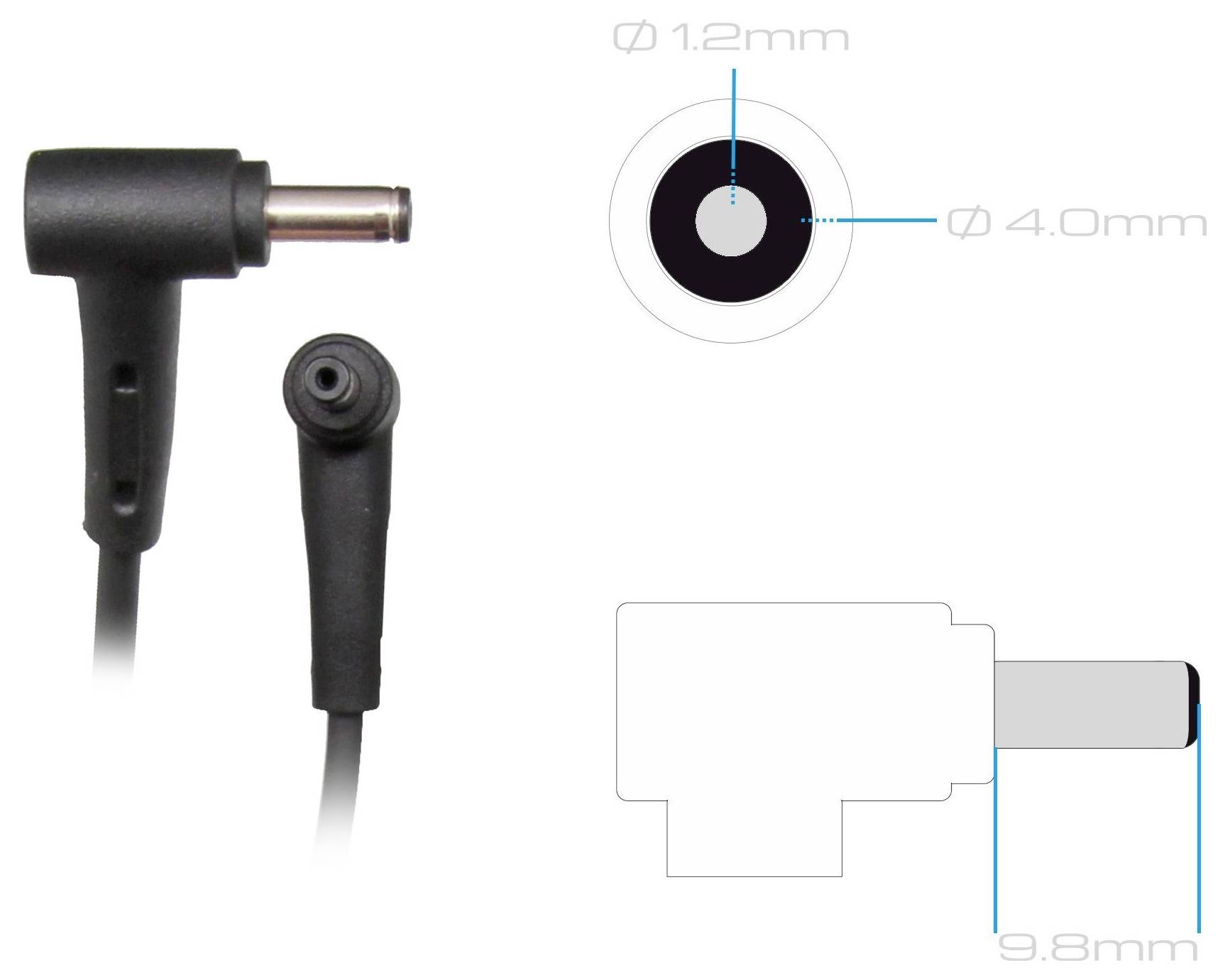 Asus Netzteil 90XB05TN-MPW070 (B-Ware) Notebook-Netzteil 45W 19V 2A