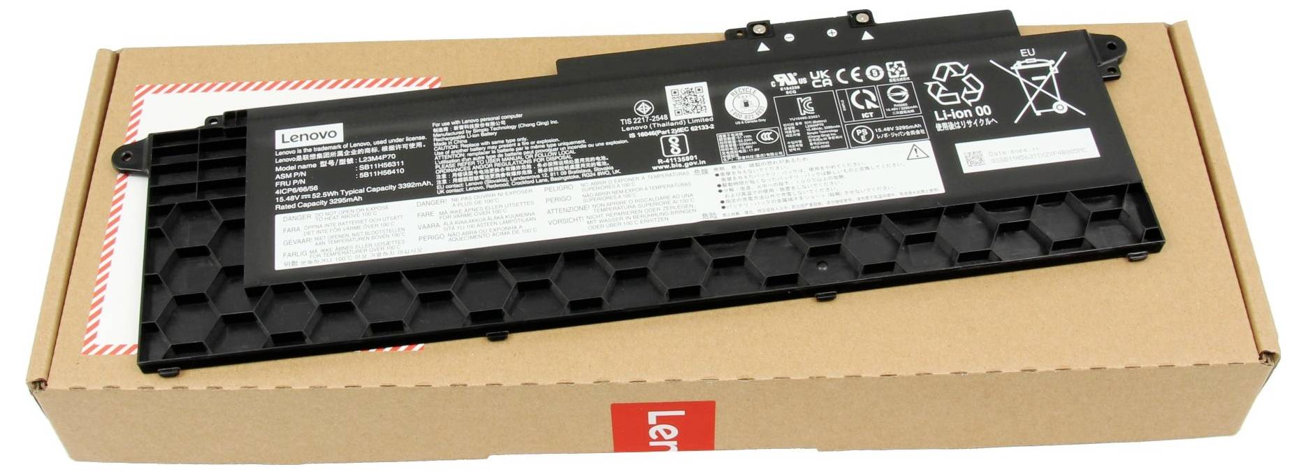 Lenovo Notebook-Akku Akku 5B11H56410 15.48V 3390 mAh