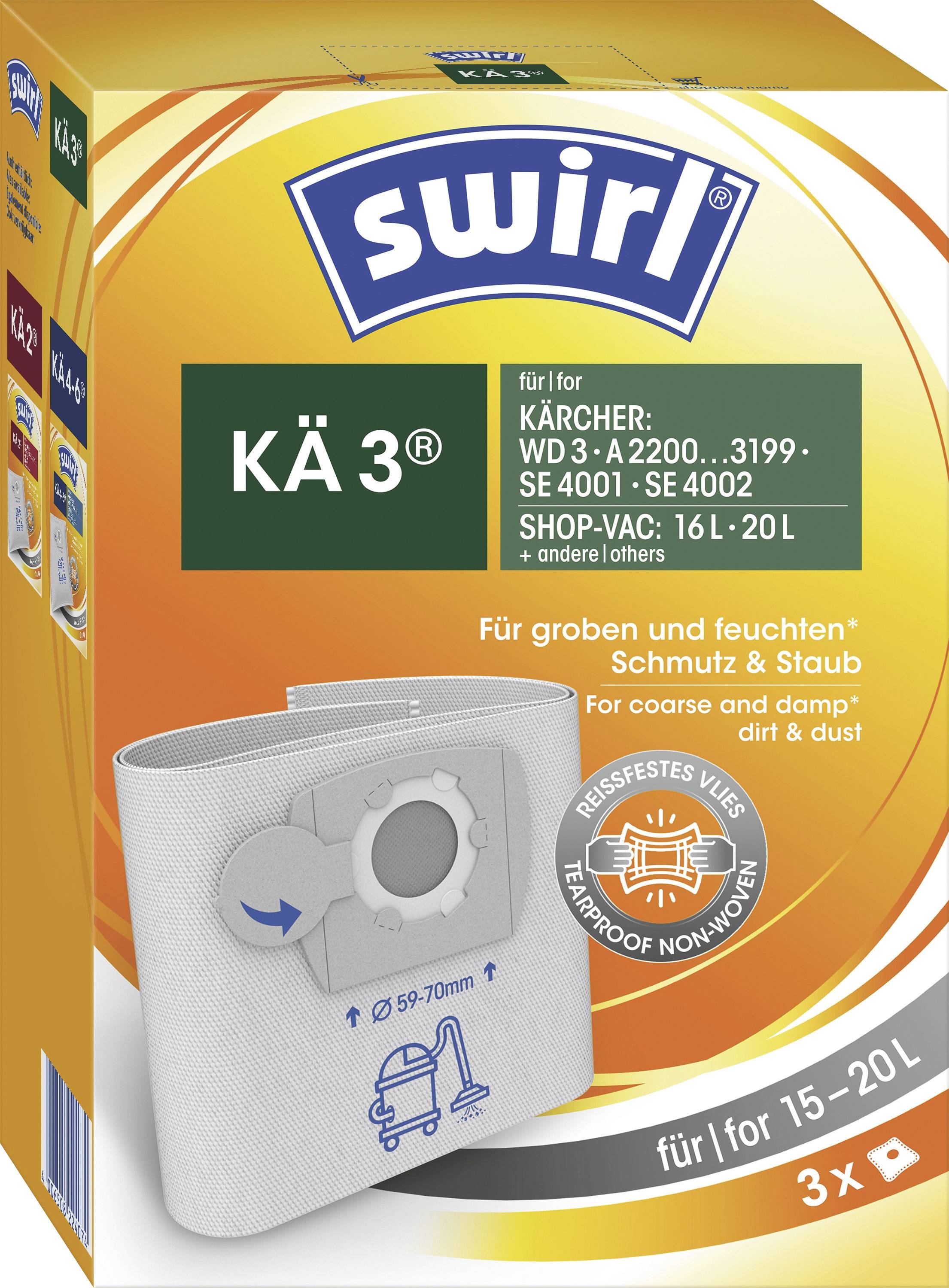 Swirl KÄ 3® Staubsaugerbeutel 3 St.