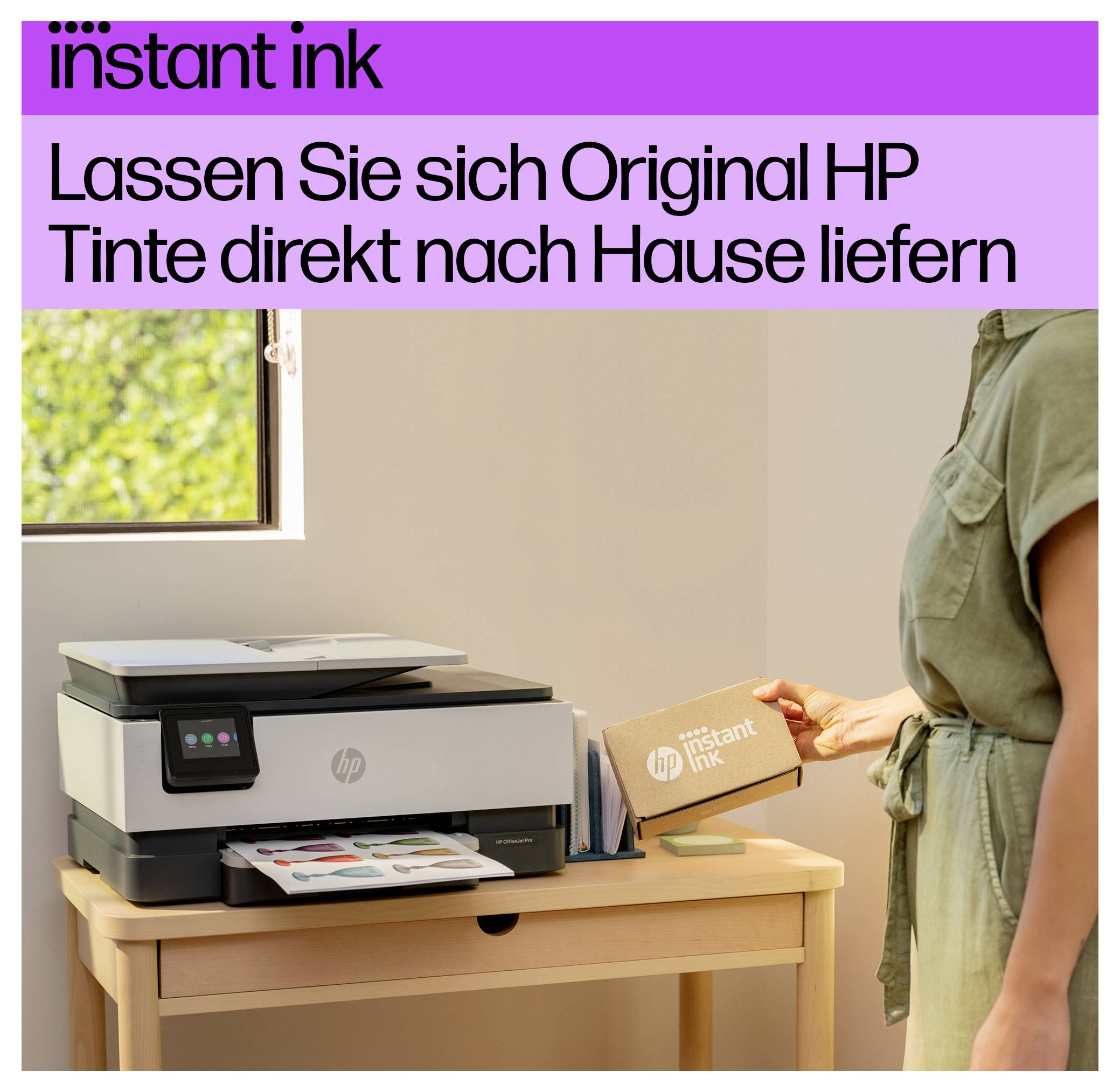 HP Officejet Pro 8125e All-in-One Multifunktionsdrucker Tintenstrahl Farbe A4 Drucker, Scanner, Kopierer