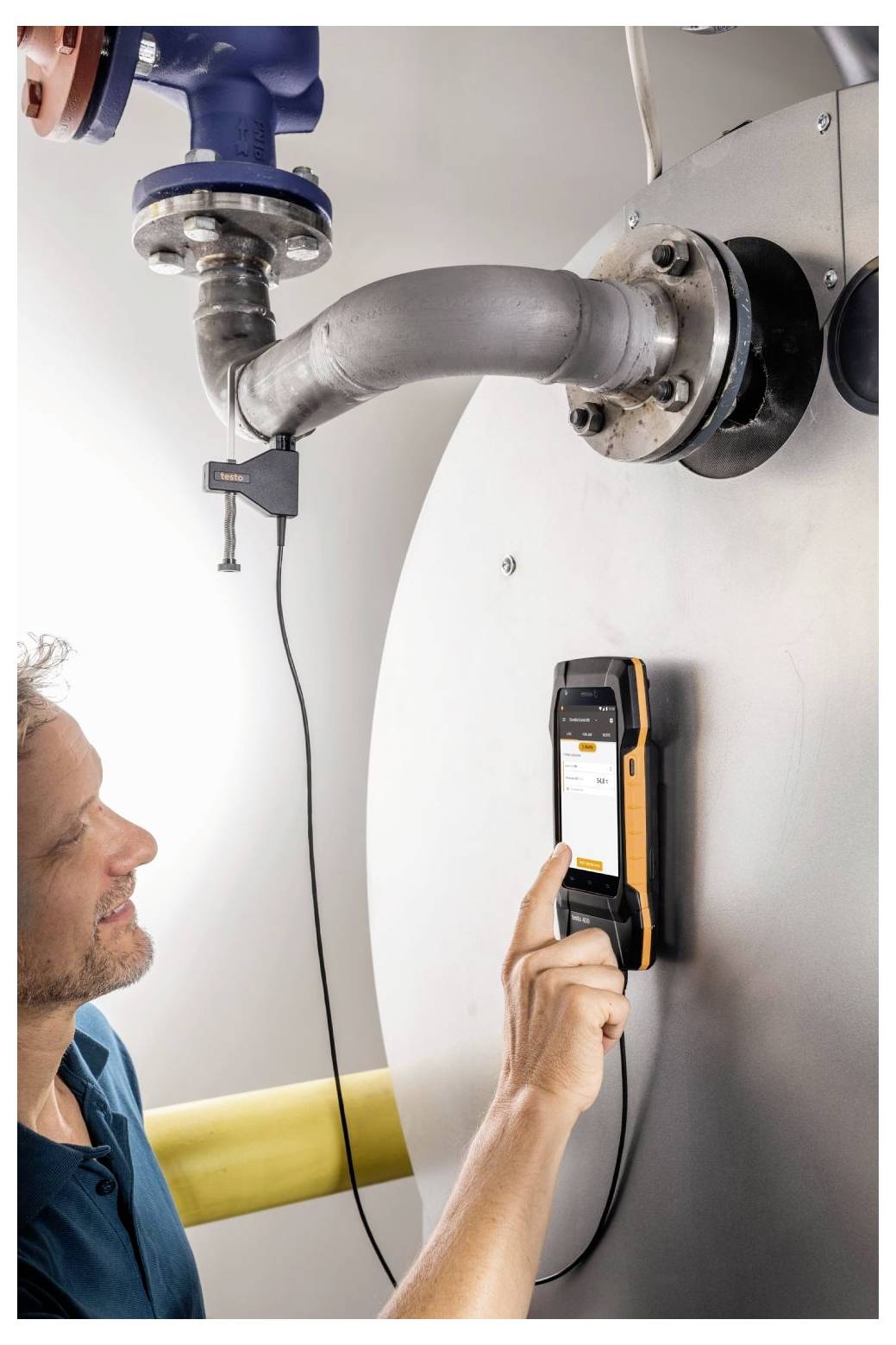 Testo 0563 4412 440 Delta P Set 2 Anemometer Druck, Luftdruck, Temperatur 0 - 2hPa