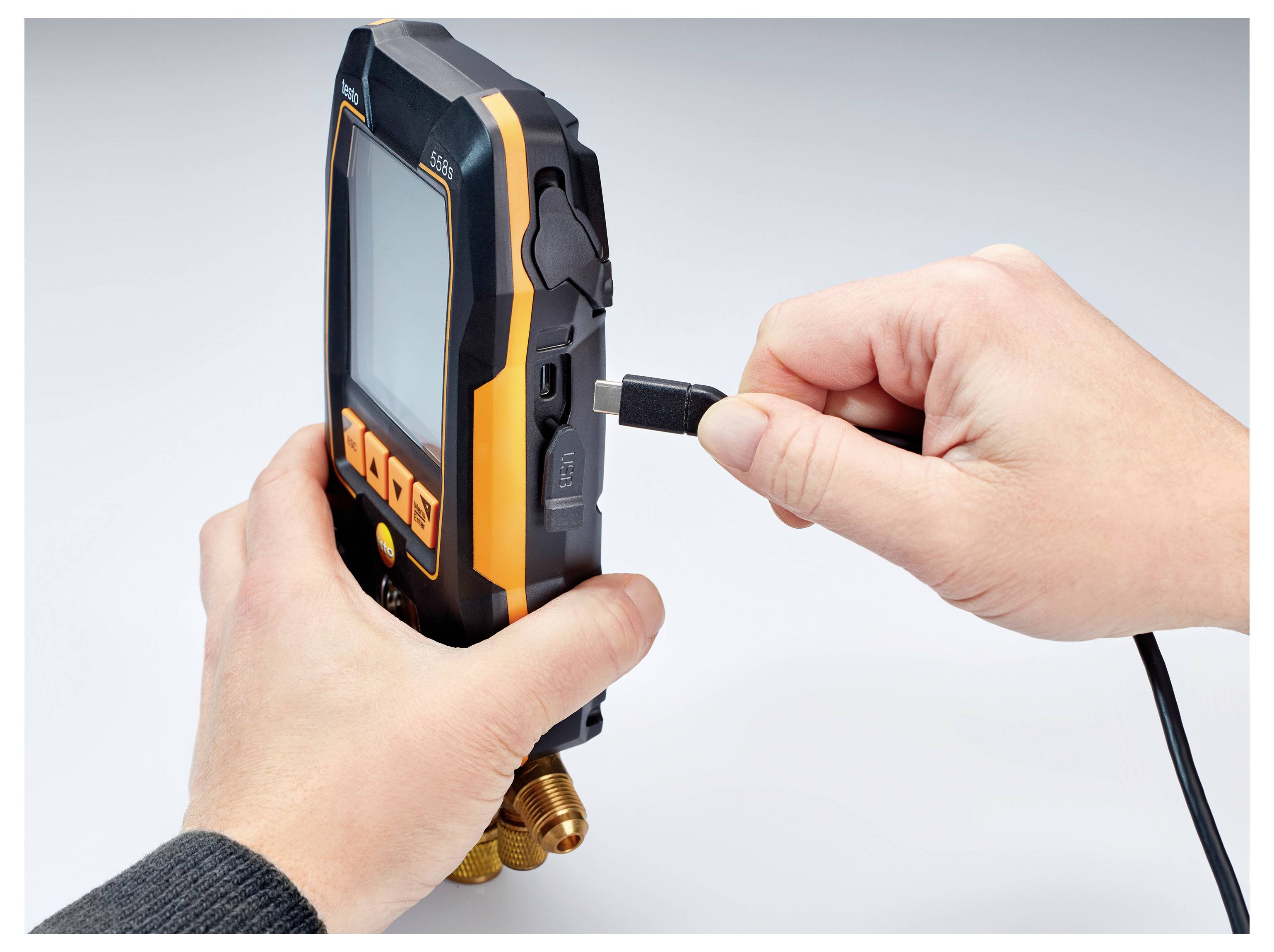 Testo Wärmepumpen-Profi-Set 558s - Wärmepumpen-Set M Druck, Vakuum, Temperatur