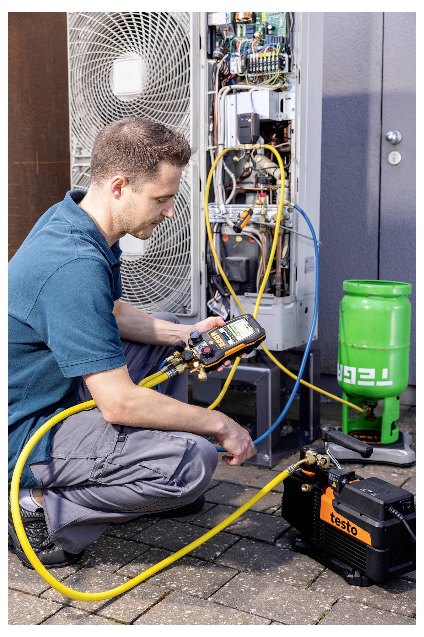 Testo Wärmepumpen-Profi-Set 558s - Wärmepumpen-Set L Druck, Temperatur, Vakuum