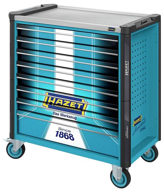 Hazet 179NXL-8S1/515 Werkstattwagen Herstellerfarbe: Blau, Schwarz