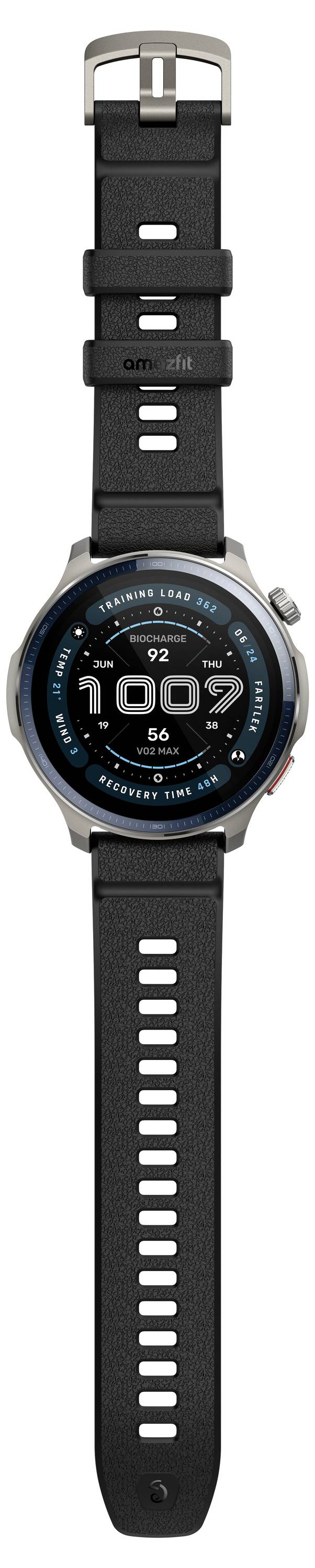 Amazfit Balance 2 Smartwatch Schwarz