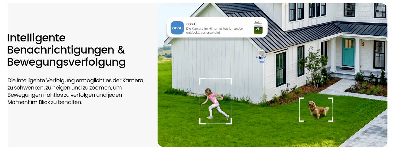 Aosu C9S AOS-C9S0.WAEU01000 WLAN IP Überwachungskamera 1620 x 2880 Pixel