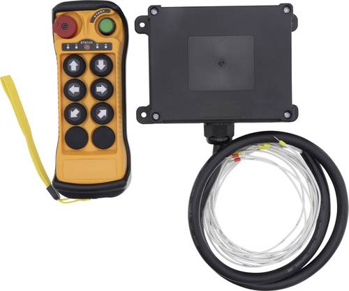 TRU COMPONENTS TC-Q600 12-24V TC-14232268 Industrielle Funkfernsteuerung 6-Kanal, 12-24 V 1 Set