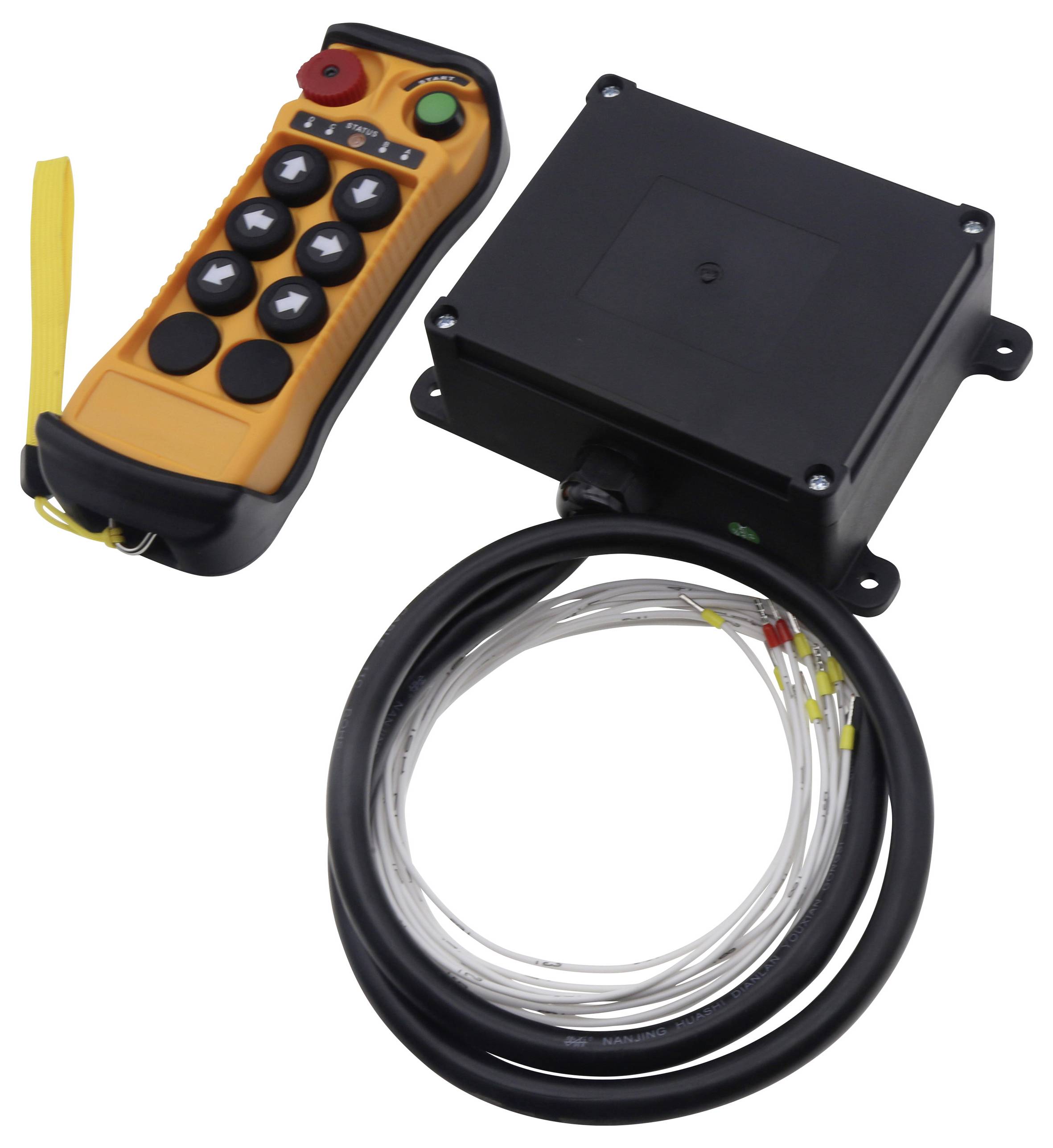 TRU COMPONENTS TC-Q600 12-24V TC-14232268 Industrielle Funkfernsteuerung 6-Kanal, 12-24V 1 Set
