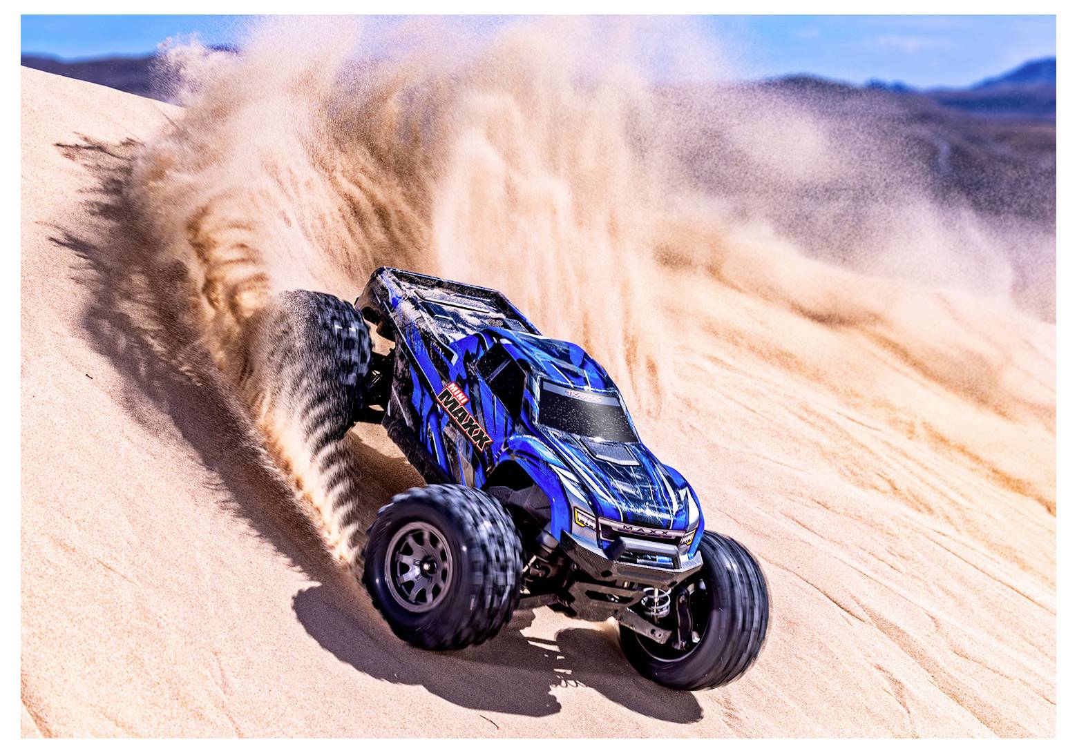 Traxxas Mini Maxx BL-2s Schwarz Brushless 1:10 RC Modellauto Elektro Monstertruck Allradantrieb (4WD) 2,4GHz