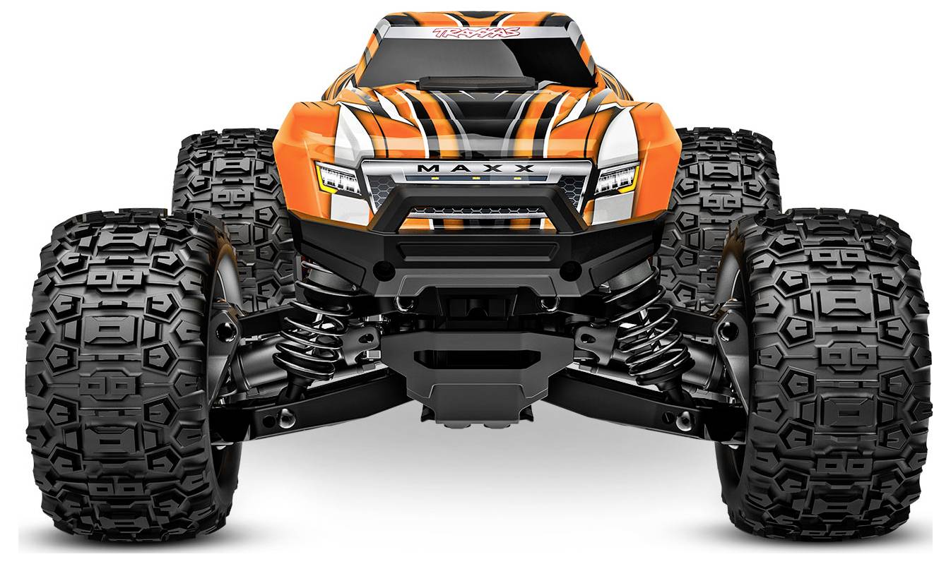 Traxxas Mini Maxx BL-2s Orange Brushless 1:10 RC Modellauto Elektro Monstertruck Allradantrieb (4WD) 2,4GHz