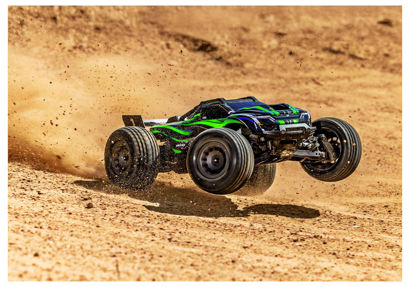 Traxxas Mini XRT VXL-3s Grün Brushless 1:10 RC Modellauto Elektro Monstertruck Allradantrieb (4WD) RtR 2,4GHz