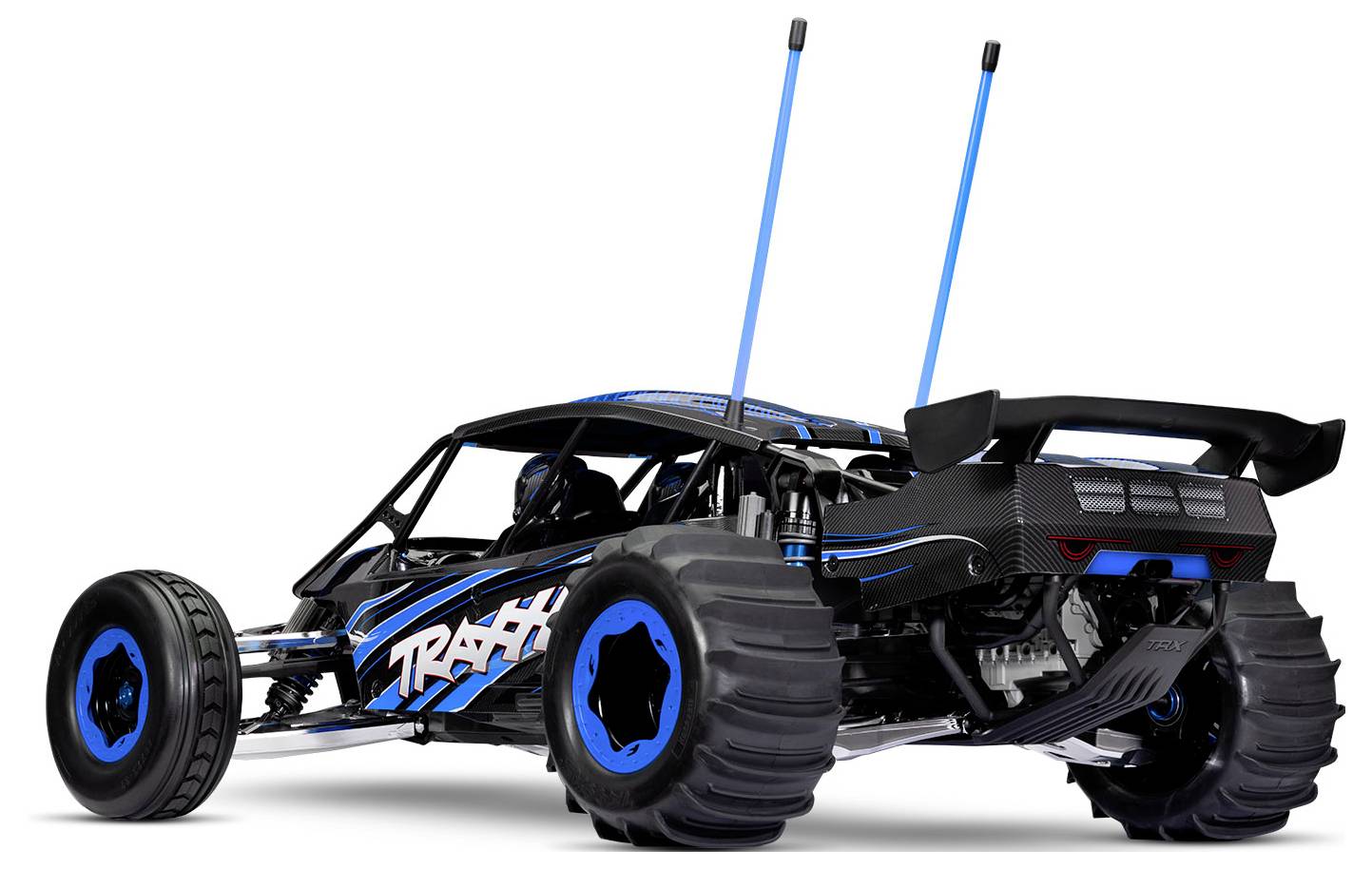 Traxxas Funco Pro Scale Replica Blau Brushless RC Modellauto Elektro Sand Buggy Frontantrieb (2WD) RtR 2,4GHz