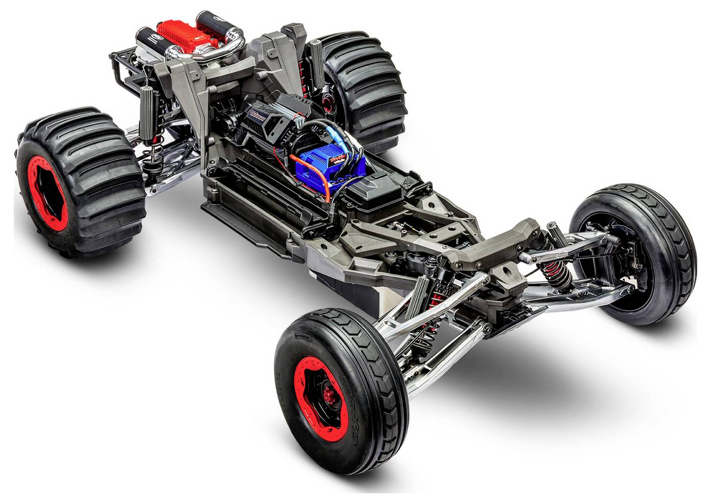 Traxxas Funco Pro Scale Replica Blau Brushless RC Modellauto Elektro Sand Buggy Frontantrieb (2WD) RtR 2,4GHz