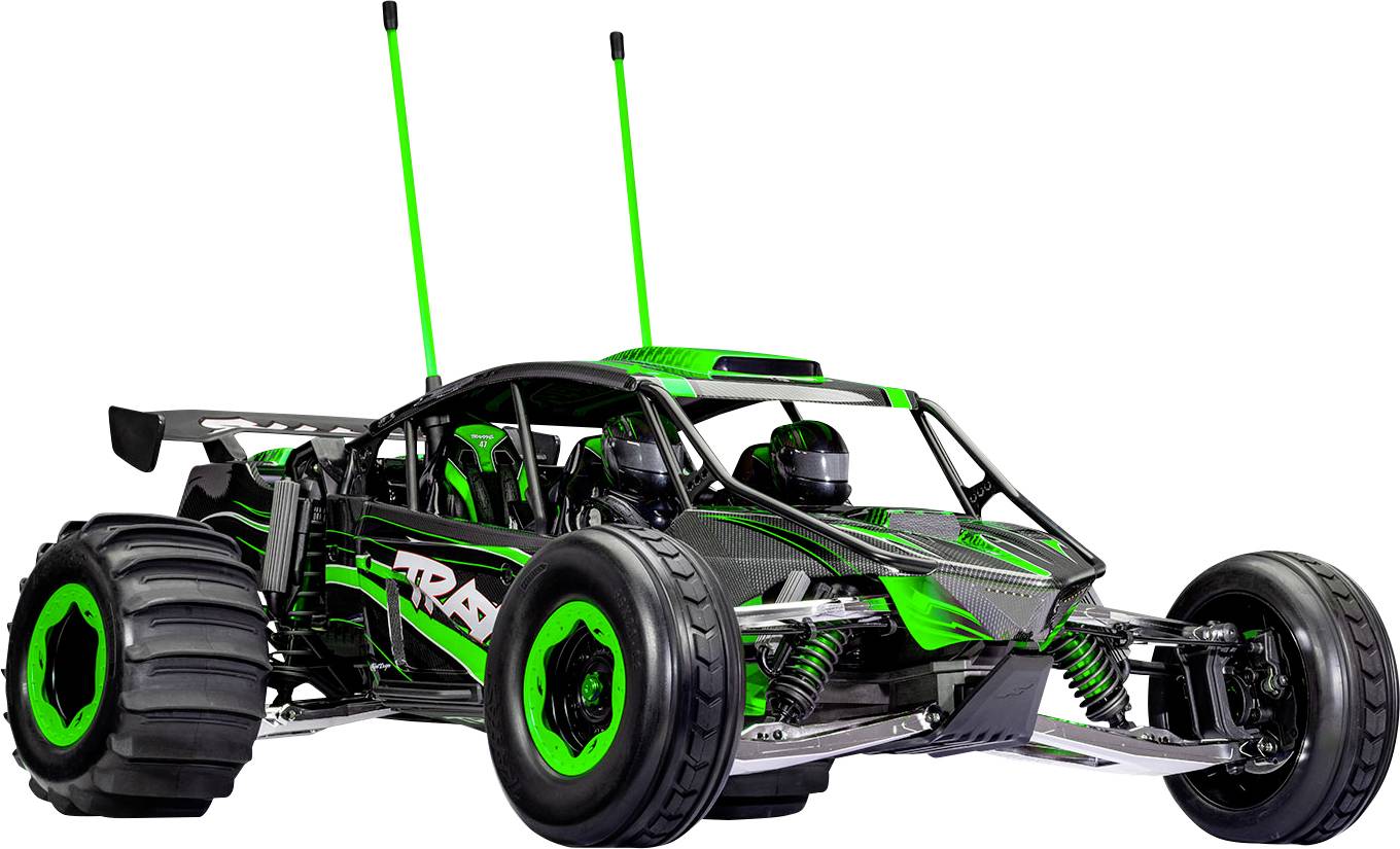 Traxxas Funco Pro Scale Replica Grün Brushless RC Modellauto Elektro Sand Buggy Frontantrieb (2WD) RtR 2,4GHz